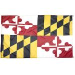 Full Culture Display Reinforced Stitching Maryland Flag Durable Construction​