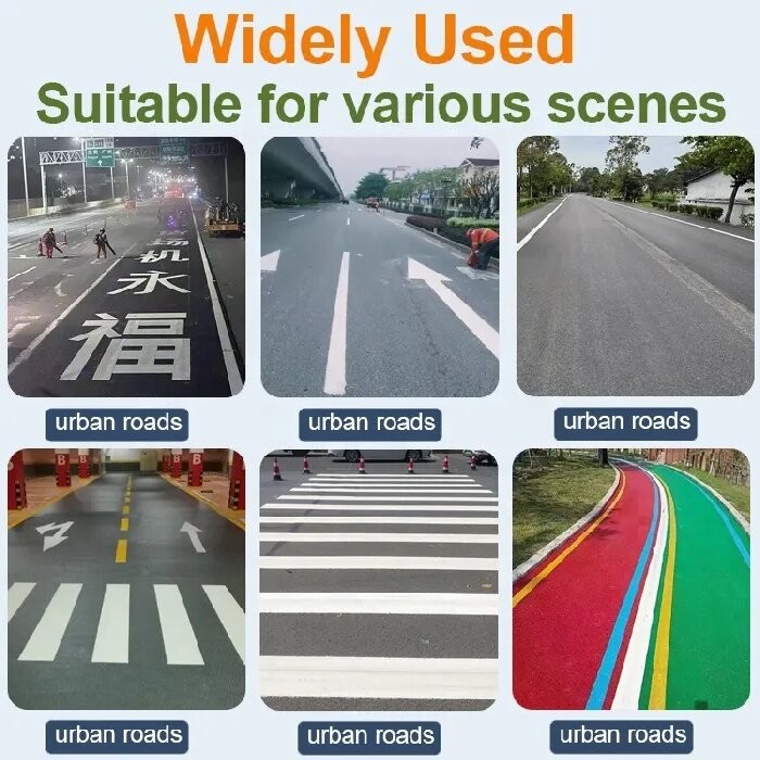 Professional Thermoplastic Paint for Clear and Long-Lasting Road Markings