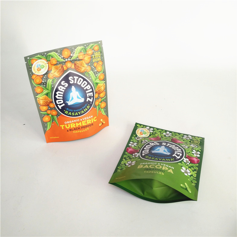 Plant Seed Mylar Foil Packaging Bag Doypack Coffee Bag Pouch Packaging for Food