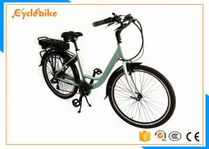 China Custom Ladies Electric Bike 25km/H , Electric Assist Bike Bicycle With Electric Motor on sale