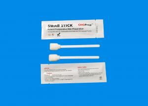 Wholesale Foam Head Pre Saturated Sterile Medical Surgical CHG Swab Stick Preoperative Skin Preparation from china suppliers