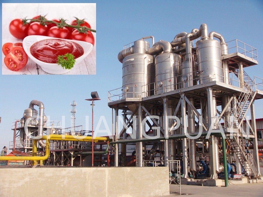 PLC Control Industrial Tomato Paste Production Line