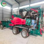 Heavy Duty Wood Branch Farm Crusher Machine With 50kw Generator And 10 Blades