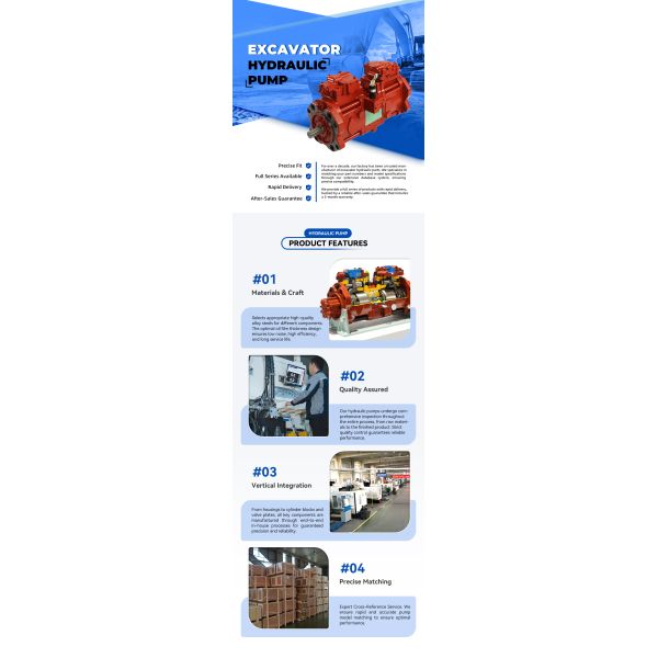 K3V112DT Hydraulic Pump with 3 Months Warranty for Hitachi Doosan R210-7 R250-7 Excavators