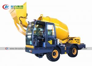 Wholesale Mobile Self Loading Cement Concrete Mixer Truck 4CBM 4.5CBM With 270 Deg Rotation from china suppliers