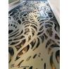 Buy cheap Customized Aluminum Decorative Laser Cut Metal Panels For Hotel Fence from wholesalers