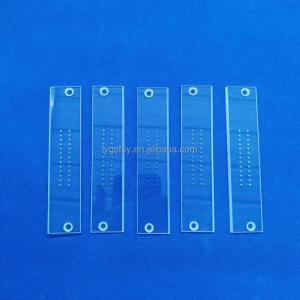 Wholesale Professional Custom UV Transparent Quartz Punching Sheet from china suppliers