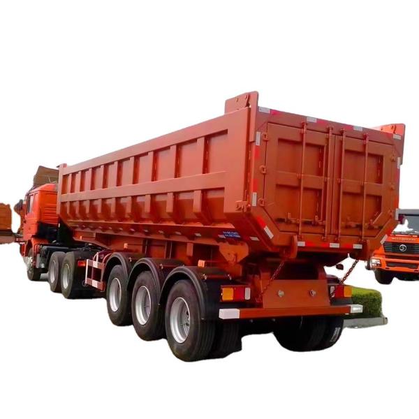 CIMC Factory Direct High-Strength a 3-axle-4-axle semi-trailer dump truck