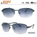 Hot Sale Mirrored Metal Sunglasses , UV 400 protection lens,suitable for men and