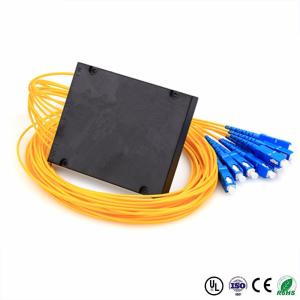 Wholesale Fiber Optic Steel Abs Box Sc/Upc Connector CATV 1x8 FTTH Plc Splitter from china suppliers