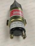 Excavator Diesel Engine Stop Solenoid Valve , 24V Diesel Fuel Shut Off Solenoid