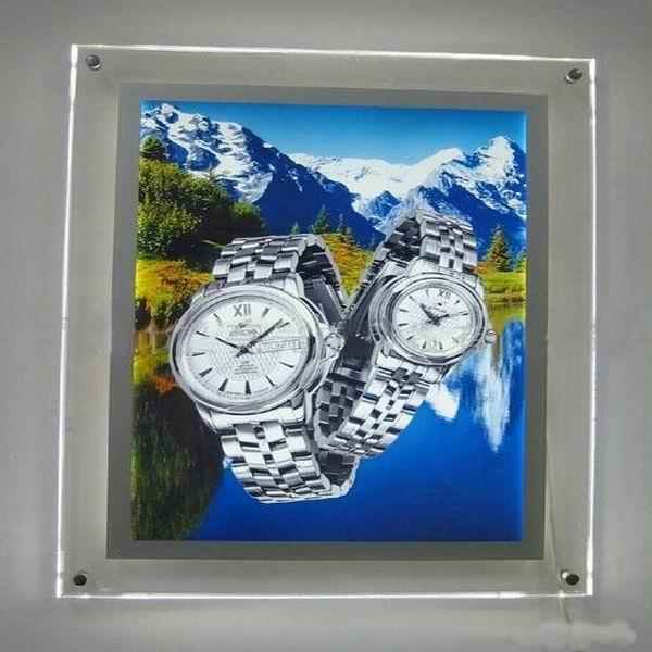 popular blaster super slim led light box/ crystal led light box /led crystal