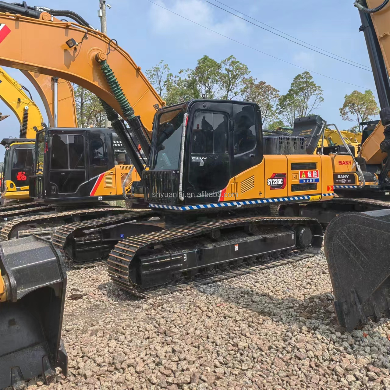 MITSUBISHI Engine 2019 Second-Hand Sany235C Excavator for and Affordable Work Partner