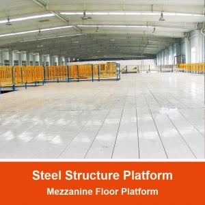 Wholesale Steel Structure Platform Mezzanine Floor Platform  Warehouse Storage Racking from china suppliers