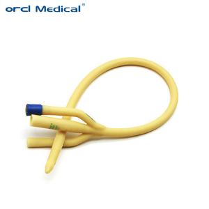 Wholesale Disposable 3 Way Latex Foley Catheter Soft Value Plastic Silicone Coated Latex Catheter from china suppliers