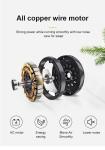 Zhongpai simple design hot selling abs blade ac motor ceiling fan without light