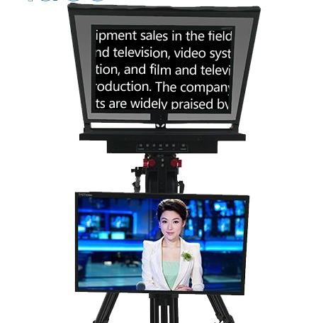 21 Inch Auto-Mirror TV Studio Broadcast Teleprompter Boost Your Production