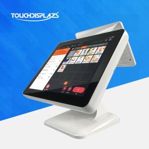 Wholesale 1024x768 Touch Screen POS Machine 15 Inch With Dual Screen from china suppliers