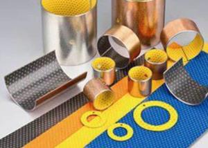 Wholesale DX Plain Sleeve Bearing , Polymer Plain Bearings Low Frictional Resistance from china suppliers
