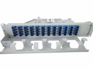 Wholesale High Density Fiber Optic Patch Panel 19'' Customized Rack Mount ROHS Approval from china suppliers