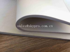 Wholesale 3mm Beige Elastic Soft Thick Neoprene Fabric Foam Rubber Sheet Waterproof Flame Resistant from china suppliers