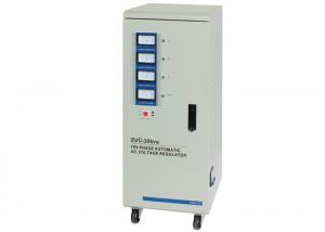 China Three Phase SVC 30KVA Automatic Voltage Stabilizer Servo Motor High Accuracy on sale