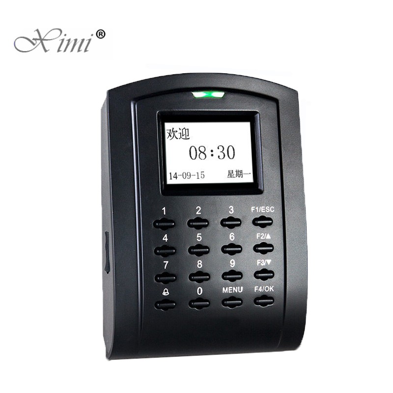 Biometric 13.56MHZ IC Card Access Control With Keypad TCP/IP Standalone Door Access Control And Time Attendance SC103