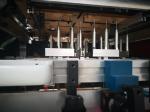 320x240mm Paper Size Die Cutting Stripping Machine Cutting Speed 8500s/H Min