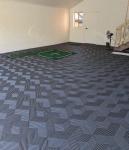Anti Slip Colorful Garage Floor Square Tiles With Matte Finish