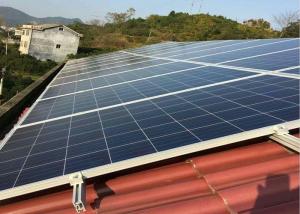 Wholesale Aluminium Anodized 12um Bifacial Solar Panels Solar Rooftop Structure from china suppliers