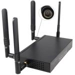 ROHS Industrial Access Point Black Modem 4G 5G WiFi Router 8M ROM