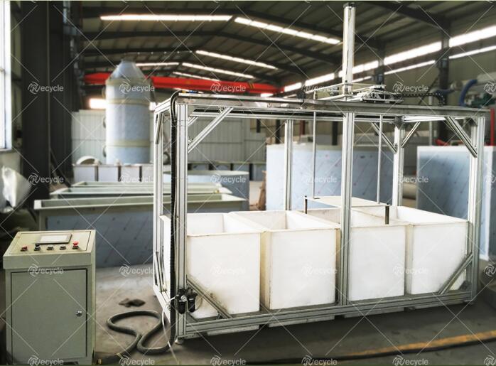 Working Capacity 200-1000kg/h Phone Board Gold Refining Equipment for PCB Gold Recycle