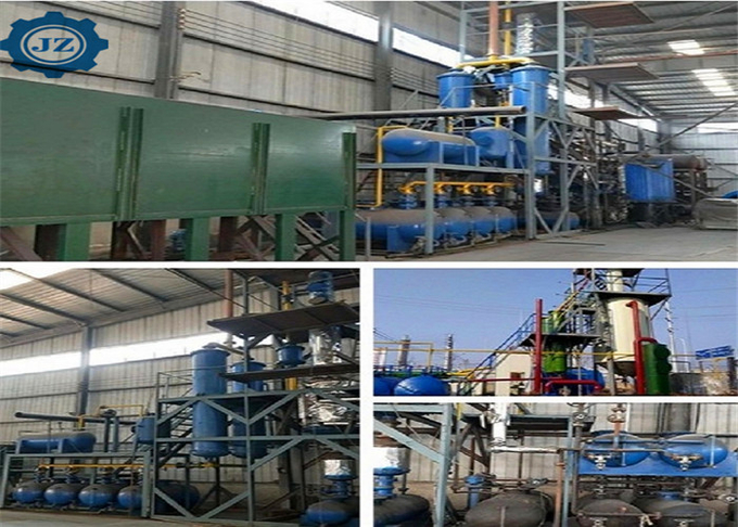 85% High Output 20T Per Day 20PTD Waste Engine Oil To Diesel Distillation Plant
