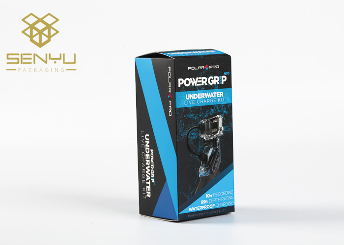 4c Offset Printing Electronic Product Packaging With Handle