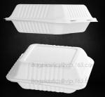 microwave safe cute lunch box plastic food cantainers, 100% biodegradable clear