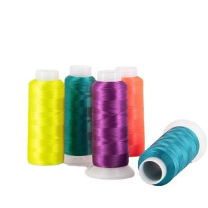 Wholesale High Tenacity 120d/2 100% Viscose Rayon Embroidery Thread for Embroidery Machine Needs from china suppliers