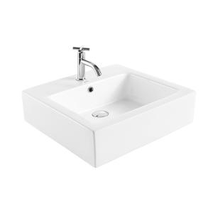Wholesale ARROW AP474 Counter Top Basin , Sanitary Ware Rectangle Shape Wash Basin from china suppliers