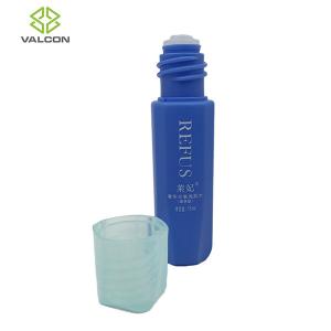 Wholesale Blue Plastic Lotion Bottles 15 ML Screw Cap HDPE Material Customized Shape from china suppliers