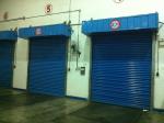Rock Wool Insulated Fire Rated Roller Shutter Doors For Factories / Retail