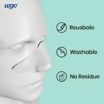 Removable Resin Nose Self Adhesive Pad Gel ISO 9001 For CPAP Mask