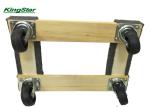 Heavy Duty Hard Wood Moving Dolly , OEM 1000 Lb Furniture Dolly For Home