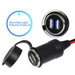 Low Voltage Solar Battery Cable Cigar Lighter Socket To SAE Charging Extension