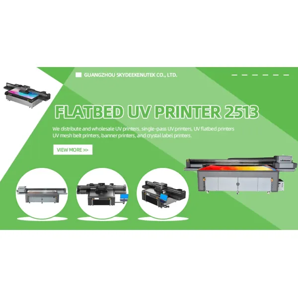 Supported Custom Multi-Functional High Speed and Color Accuracy Digital Industrial UV Inkjet Printer for Industrial Use