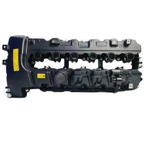 Wholesale BMW N55 Plastic Cylinder Head Black Engine Valve Cover OE 11127570292 Competitive from china suppliers