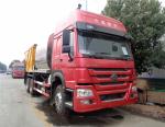 HOWO 10 Wheels Road Construction Machinery Synchronous Gravel Seal Truck 8m3