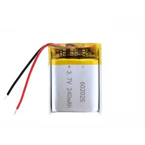 Wholesale 500 Cycles 3.7V Li Polymer Cell 250mAh Polymer Lithium Battery With KC from china suppliers