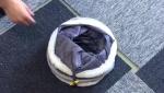 Washable Collapsible 2 Holes Cat Play Tunnel