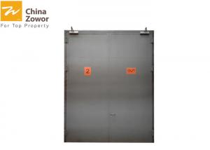 China 55 mm Thick Steel Insulated Fire Rated Door For Electrical Room，color choice available on sale
