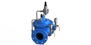 Wholesale Nylon Reinforced Ductile Iron Pressure Reducing Valve With Pilots And Gauge from china suppliers