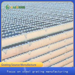 Wholesale Toothed Steel Grating Plate Customized Anti-Skid Grating Customized Hot-Dip Galvanizing from china suppliers